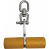 kowaku Maniglia Lat Machine a 1 Mano Struttura Compatta Impugnatura Pulley Singola Rotazione Fluida Barra Lat Machine per Allenamento Potenza , Oro