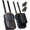 Lemorele 200M Wireless Video Transmitter and Receiver with 2 4400mAh Batteries, 1080P Wireless HDMI 5G Transmission with Loopout HDMI and IR for Live Streaming/Film Production/Photography