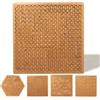 NNBWLMAEE Fractal Tray Puzzles, Unique Irregular Wooden Labyrinth, Difficult Challenging Impossible Puzzle for Adults, Reverse Thinking No Image Puzzle, Mind Games for Family Party Gift (Style4)