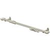 KiBcsLic 2 Aste per Tende in Miniatura per Casa delle Bambole in 1/12, Accessorio per Tende da Finestra, Aste per Tende, Bianco