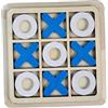 TTETTZ Gioco in Legno per Bambini, Educativo E Interattivo, Scacchi XO, per L'apprendimento Precoce Dell'intelligenza, in Legno, Adatto Come Regalo P, Blu Bianco