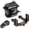 INJORA Servo Digitale Micro Senza Nucleo ad Alta Tensione con Ingranaggi Metallici e Supporto Braccio Servo per Crawler RC 1/18 Redcat Ascent-18