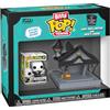Funko Bitty POP! Town: Disney - The Nightmare Before Christmas (TNBC) - Jack Skellington at Home - Figura in vinile da collezione - Idea regalo - Prodotto ufficiale - Giocattoli per bambini e adulti