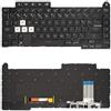 CHUOZSW Tastiera per Laptop SP/US/Russa per ASUS per ROG per Strix G15 G513Q G513RC G513RM G513RW G513QR G513QE/QM G513IM G513IC G513QECC(US RGB Backligh)