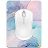 Dapesuom Tappetino per mouse piccolo, 15,2 x 20,3 cm spesso in gomma con texture premium antiscivolo portatile e lavabile mini tappetino per mouse per donne e uomini laptop wireless vassoio tastiera