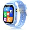 pmstuy Smartwatch Bambini GPS con video 1,83" schermo HD 4G e chiamate telefoniche, SOS, con localizzazione in tempo reale e modalità scuola, ottimo regalo per bambini e bambina dai