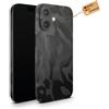 TF Skins Skin compatibile con iPhone 17, pellicola protettiva protettiva completa a 360° con logo (Shadow Black)