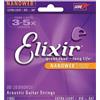 ELIXIR Corda per chitarra Acustico 6 pz Extra leggero Bronzo 80/20