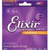 ELIXIR Corda per chitarra acustica 6 pz Custom Light Bronzo 80/20
