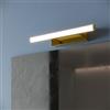 DEGHI Lampada applique orientabile 30 cm in metallo oro - Orients