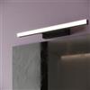 DEGHI Lampada applique orientabile 45 cm in metallo nero opaco - Orients