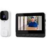 SproutSage X7 Videocitofono Smart per Uso Domestico con Schermo Display, Interfono Senza Fili e Videosorveglianza ad Alta Definizione