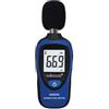 Velleman Fonometro digitale, 30-130 dB, display LCD, spegnimento automatico, con parabrezza, compatto