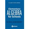 Hs Hall Elementry Algebra for School (Tascabile)