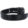 Calvin Klein Pelle cintura Formal ADJ Slim Frame Micro Tex 35MM W90 CK Black nero accorciabile