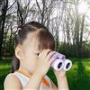 Sorandy 6 Mini Binocoli Leggeri per Bambini, Avventure Educative All'aria Aperta, Blu e Viola (viola chiaro)