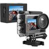 SVBONY SVGo2 Action Cam 4K Dual Screen per Viaggio Snorkeling
