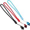 Hemobllo Set 3 Pezzi Cordini da Polso in Nailon per Fotocamera e Selfie Stick Installazione Facile e Design Rimovibile, per Uso Outdoor e Ufficio