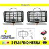 Autokit Fari Fendinebbia Auto per Panda 141 141A 4x4 Luci Kit Fanali Faretti Tuning