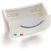 Snips Ordinello - Porta Spugne Lavello Cucina e Lavanderia - Porta Spugna, Utensili, Strofinacci e Guanti con Sportello - Organizer Lavello Antimuffa con Adesivi a Parete 22,5x12,5x8 - Made in Italy