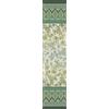 Bassetti AGRIGENTO Foulard in 100% cotone, colore verde oliva V1, dimensioni: 350 x 270 cm -9325952