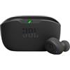 JBL Wave Buds Auricolari Wireless In-Ear Bluetooth, Waterproof IP54 e Antipolvere IPX2, Deep Bass Sound, Tecnologia TalkThru e AmbientAware, Fino a 32 h di Autonomia, Nero
