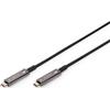DIGITUS AV Connection Cable USB Type-C to USB Type-C AOC Hybrid Fibre Optic Cabl