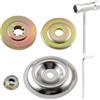 Generic Bulloni per decespugliatore a corde, 6 pezzi, in metallo, 7,4 cm, set di adattatori per tosaerba, pratico kit con montaggio rapido, accessorio per la casa, attrezzi per da giardino, per