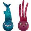 Waboba Dive Tail - Giocattoli da nuoto e immersioni per bambini e adulti, giocattolo affondante per piscina (confezione da 2) - Fish