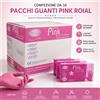 Guanti Monouso in Nitrile Rosa Non Talcati Roial 5 Stelle Pink - Scatola da 1000 Guanti L 1 scatola da 100 pezzi
