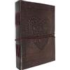 Purpledip agenda/diario/notebook in pelle decorativa per regalo aziendale o memorie personali: heart-to-heart (LJ03)