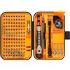 GMTOOLS Set di cacciaviti di precisione, 130 in 1, set di cacciaviti magnetici per elettronica, con 120 punte, kit di riparazione per computer, PC, laptop, telefono, Mac, tablet, fai da te, console di