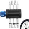 Genérico Kit Di Riparazione Bici - Kit Di Riparazione Pneumatici Bici 2,09 x 1,38 x 0,83 Pollici, Set Completo Di Strumenti Per Biciclette, Strumenti E Attrezzature Multifunzione Per Bici
