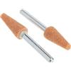 Dremel Punta smerigliatrice PK2, 953N, 2 pezzi, punta multiuso, in ossido di alluminio da 12,7 cm, 2 scanalature, gambo dritto