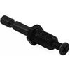 YobiLife Adattatore per mandrino senza chiave in acciaio con gamma di serraggio di 2-13 mm e attacco filettato maschio da 3/8 pollici-24unf per utensili elettrici finitura nera