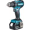 Makita Ddf485 g1 - Trapano avvitatore 50 Nm Bl Lxt 18 V + 1 batteria 18 V 6 Ah Li-Ion Bl1860B