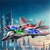 Aereo telecomandato RC modello di aereo 360° flip giocattolo per bambini ad
