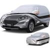 Holthly 10 Strati Telo Copriauto SUV per Ford Kuga（2008-2026）,100% Copertura Auto Impermeabile,Telo Copri Auto per Esterno,Impermeabile,Protezione UV,Antivento,Antipolvere