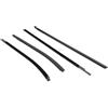 SPGSGMGTXT Guarnizione in gomma per finestrino esterno Per Mitsubishi Per Triton L200 2005-2015 (codice OE: MN117611) striscia in gomma per parabrezza
