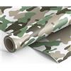 Generico Pellicola Camo Uniform Mimetica Rivestimento Car Wrapping Adesiva Rivestimento Auto Moto Nautica Interiorizzandosi Design LOLLOMOTO (150x200cm (Offerta))