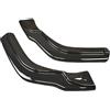 Punxdda Minigonna Laterale Auto Per VW Per Tiguan Per Line 2017 2018 2019 2 pezzi Auto Gloss Nero Paraurti posteriore Labbro Lato Splitter Alette ABS Plastica