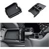 SKTU Scatola portaoggetti per console centrale, per Hyundai Tucson NX4 2025 2026, portabicchieri, bracciolo, con cuscinetto antiscivolo, accessori Hyundai [Electronic Gear]