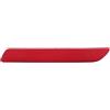 Generic Riflettore Fanale Posteriore Compatibile Con CR-V 2010 2011 33555SWAJ01 HO1184101 33505SWAJ01 HO1185101 Paraurti Posteriore Luce Di Stop Riflettore Custodia Luce Riflettente(Right)