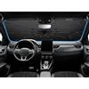 SHAOHAO Parasole Ombrello per Renault Arkana 2021-2026, con Maniglia a Corda in Nylon Flessibile, Protezione Display Antigraffio, Isolamento Termico UV, Ombrellone Auto Pieghevole Accessori