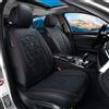 Generic Set di 2 coprisedili universali per auto, in pelle, adatti per Toyota Avensis T25 T27 Camry C-HR Chr Hilux Land Cruiser Prado 120 150 Prius RAV4 Yaris 2 3, Copribagagli Auto