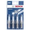 Bosch VR6NII332 N63, Candele Doppio Iridio, Set di 4