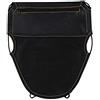Yajimsa Borsa da sella per moto, scooter sotto sedile, organizer in pelle PU e rete sotto sedile
