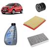 OP Kit tagliando 3 filtri + 4L olio 5W-30 Q8 Prestige compatibile con Nissan micra iv 1.2 Benzina 2010-2015