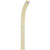 Doccia Solare da Esterno Giardino 30L Miscelatore e Lavapiedi Arkema Spring Champagne Bronze