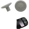 Yuanpgky Joystick per Retroid Pocket 5: impugnature antiscivolo per pollice in PC con miglioramento dell'altezza per giochi di precisione | Design ergonomico in diversi colori (confezione da 2) (grigio)